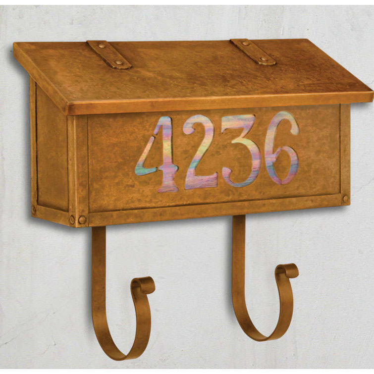 America's Finest Lighting Company Classic Wall Mounted Mailbox Wayfair